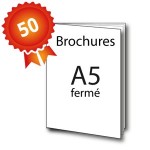 50 Brochures A5 - 3 jours