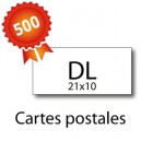 500 Cartes postales panorama pelliculées - 2 jours