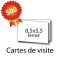 500 Cartes de visite - 2 jours