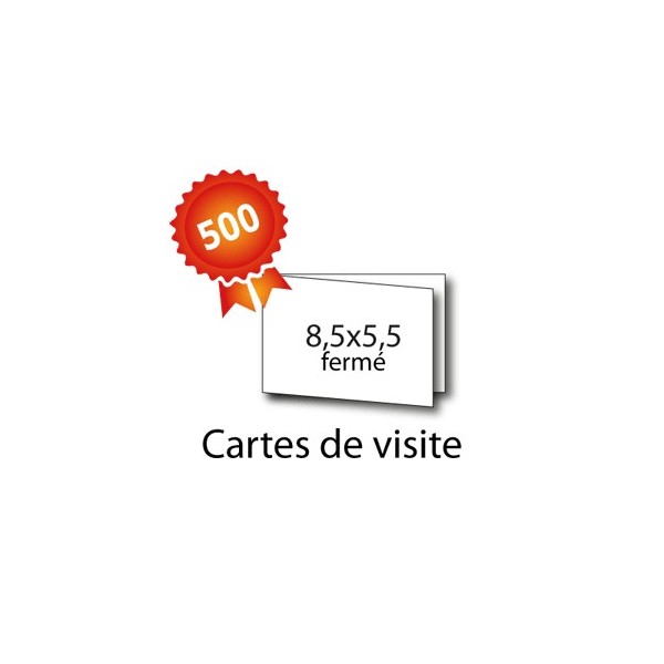 Cartes de visite Pro 8,5x5,5 cm