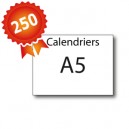 250 Calendriers A5 - 2 jours