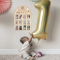 Tableau d'affichage photo en bois pour bébé
