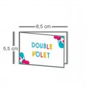 Carte double volet