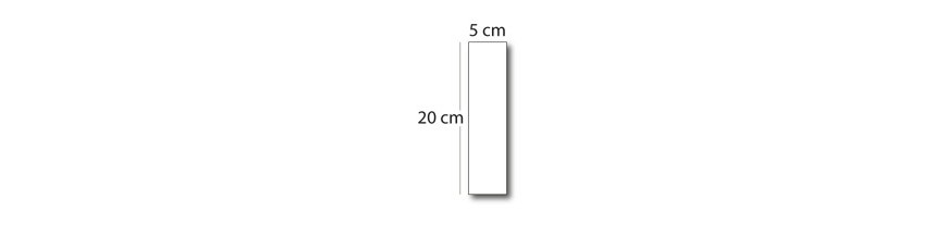 Marque-page standard 5x20cm