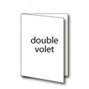 Dépliant double volet