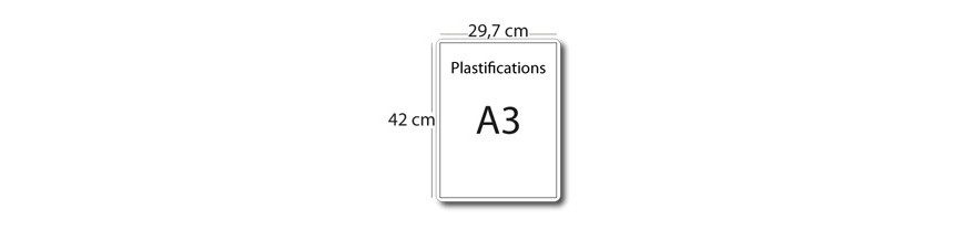 Plastification A3