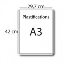 Plastification A3