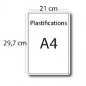 Plastification A4