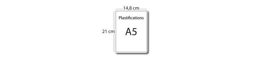 Plastification A5