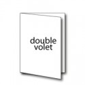 Plaquette double volet