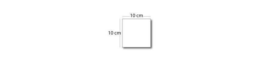 Sticker 10x10cm