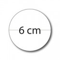 Sticker rond 6cm